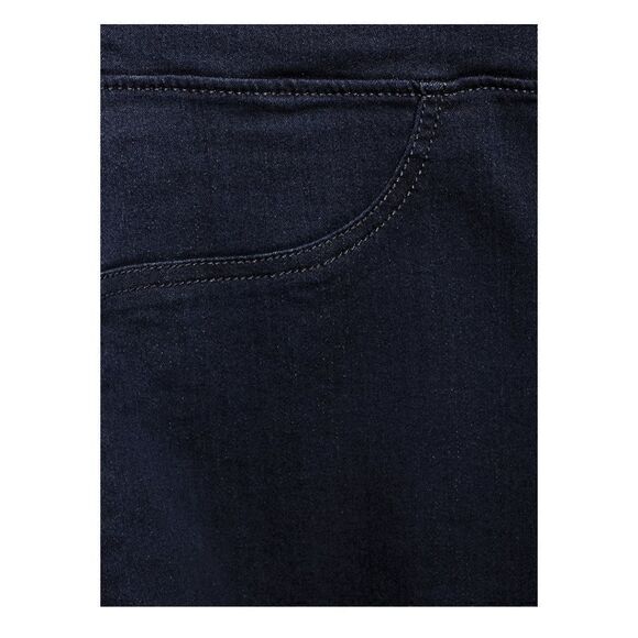 Terra & Sky Women's Plus Size Tummy Control Jeggings Medium Wash 4X 28W-30W - Picture 4 of 11